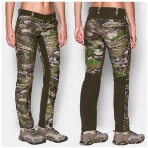 Under Armour Fitted Ridge‎ Reaper Storm Camo Pants - Women's Size 10